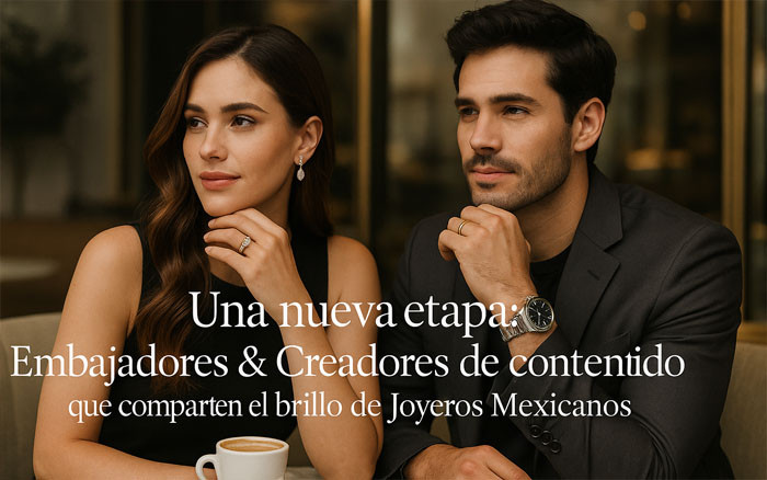 Embajadores y Creadores de Contenido Joyeros Mexicanos